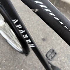 【整備士による点検済み】　☆前後新品タイヤ☆   27インチクロスバイク　防犯登録料込価格︎‼︎の画像