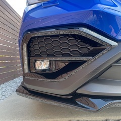 WRX S4 VBH用 WRX S4 VBH用 FRONT UNDER SPOILER (BLACK)の画像