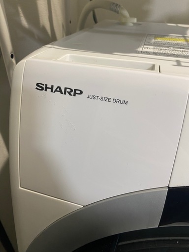 SHARP製洗濯機　2025年購入