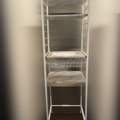 新品　レンジ台　１年保証付きの画像