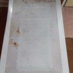 観音寺 棚 カート 鉄製 サビ汚れあり  作業台 工具置きとして DIY トロリー 外使用推奨の画像