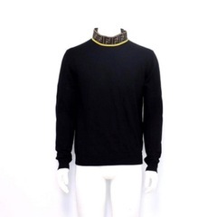 FENDI ブラックウールセーター 44(M) 美品 箱あり