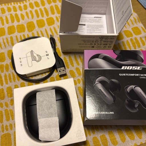 【値下げしました‼️】【定価39,600円】BOSE QuietComfort Ultra Earbuds（ブラック）