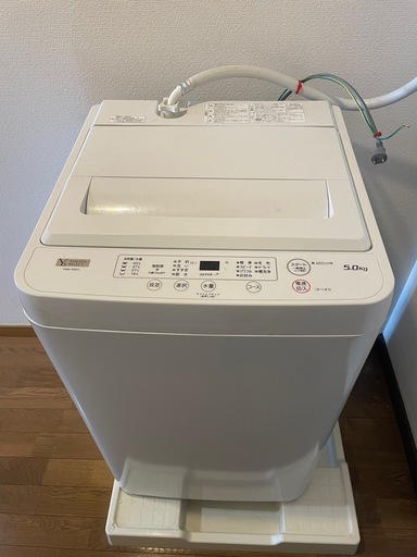 YAMADA ヤマダセレクト 5.0kg 全自動洗濯機 YWM-T50H1 2022年製