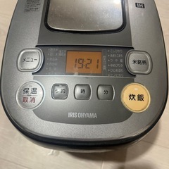 アイリスオーヤマ 炊飯機の画像