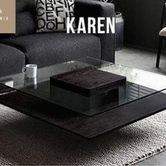 アルモニア ARMONIA センターテーブル ガラス