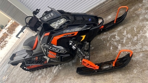 バイク下取り可 ポラリス RMK850 axys 2019 3インチ スノーモービル