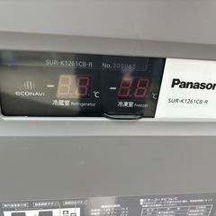 ■中古品 パナソニックコールドテーブル冷凍冷蔵庫 SUR-K1261CB-R 2023年 1200ｘ６００ｘ800ｍｍ 台下冷凍冷蔵庫 動作問題なし 厨房■の画像