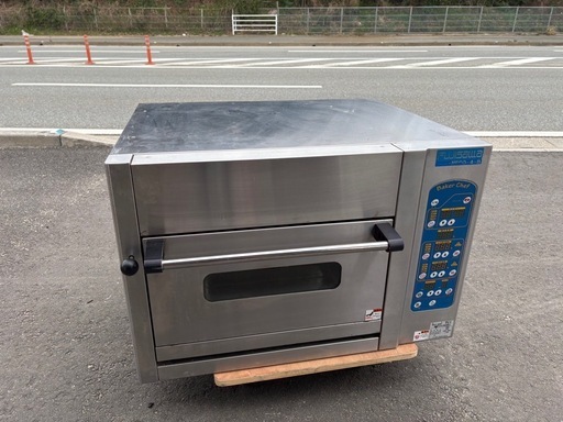 ■中古品 マルゼン ミニデッキオーブン MBDO-4-B 200V 2013年 動作問題なし 厨房■