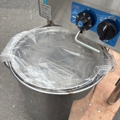 ☆未使用品 北沢産業 ガスフライヤー KFE-40N-T LPガス 2019年 動作問題なし 厨房☆の画像