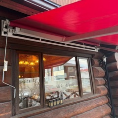 業務用　オーニングテント 伸縮 手動式　収縮サンシェードの画像