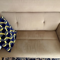 【取引中】二人掛けソファの画像