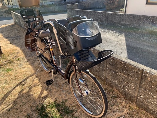 【子ども乗せ自転車】ブリヂストン非電動