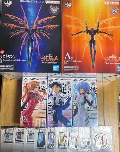 【フルコンプ】一番くじ 新世紀エヴァンゲリオン 30th Anniversary A、B、C、D、E、F、G、ラストワン賞