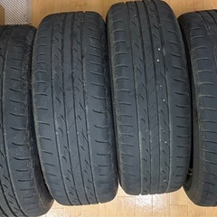 ホンダ純正アルミホイール付きタイヤ4本セット 205/60R16の画像