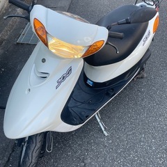 自賠責令和11年3月　ヤマハJOG SA36J ホワイト　原付50cc の画像