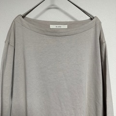 【le colis】長袖スウェットワンピース Lサイズ ポケット付き レディースの画像