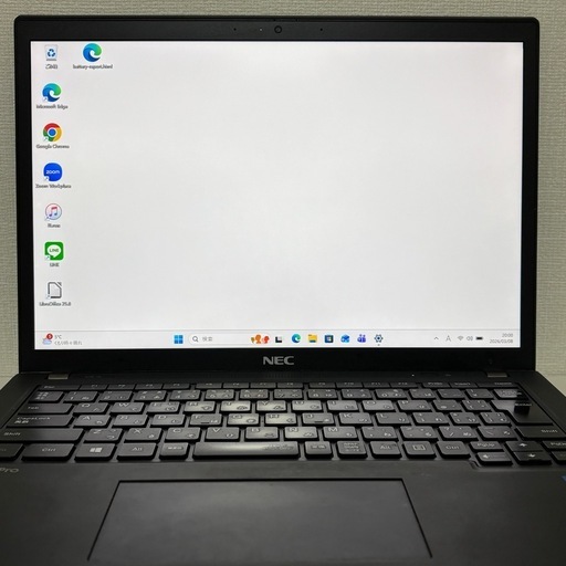 140【美品】i5第11世代✨NEC VersaPro バッテリー良好 AC付き Windows11