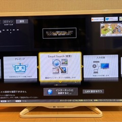 SHARP AQUOS 32型テレビ LC-32W25 2015年製 動作確認済の画像