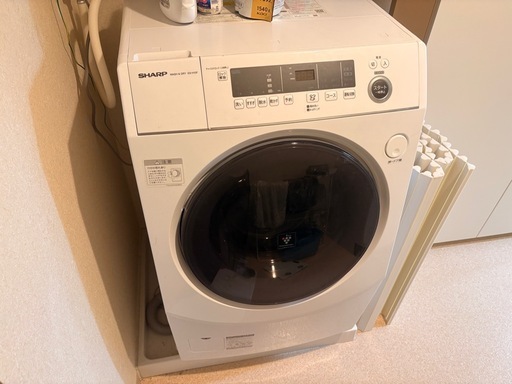 ドラム式洗濯乾燥機　SHARP　ES-H10F-WL