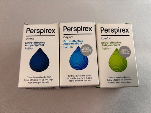 Perspirex ロールオン 3本セット 海外制汗剤 Strong Original Comfort 新品