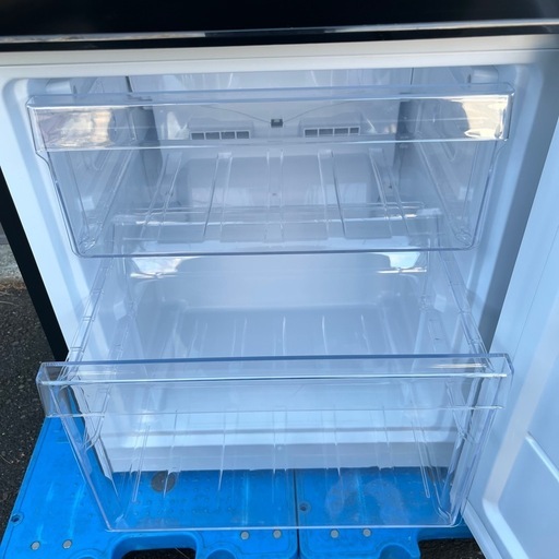 【受付終了】NITORI/ニトリ ノンフロン冷凍庫冷蔵庫 NTR-140BK 2023年製 140L 右開き 動作品