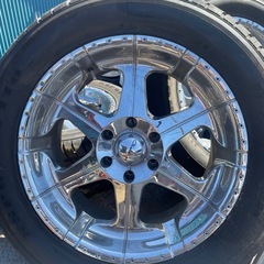 ジオバンナ　　20㌅　285/60-20 タイヤ7〜8分目　ホイール状態良しの画像