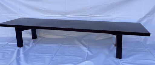 宴会机 黒乾漆調他 1800×450×H320mm いろいろ6台 座敷机 座敷テーブル ローテーブル 宴会テーブル