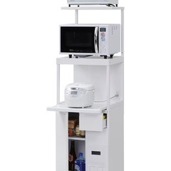 【エムケー精工】レンジ台（米びつ） 米容量12kgの画像