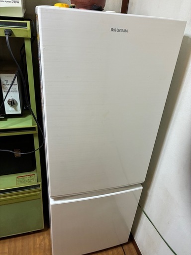 【取引中】冷蔵庫 アイリスオーヤマ 156L 動作OK 説明書あり