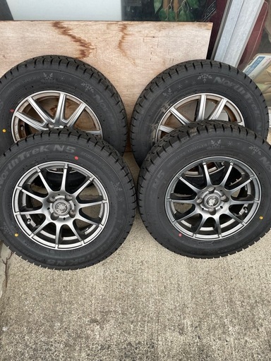 185/70R14 2025年 スタッドレス NorthTrekN5 14インチホイールセット