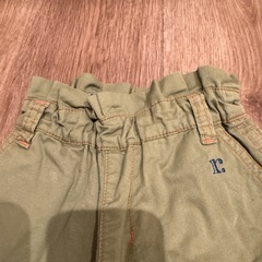 ラグマート　ピンクとカーキ　80 パンツズボンセットの画像