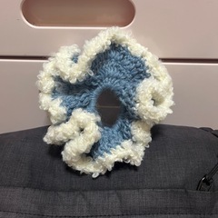 【ハンドメイド】フリルシュシュ　おまけ付の画像