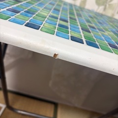 【無料】 折りたたみテーブル　リメイク品の画像