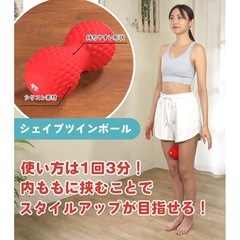 値下げ可能シェイプツインボール／振動マシンの画像