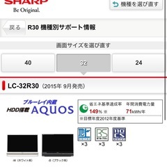 32インチ　テレビの画像