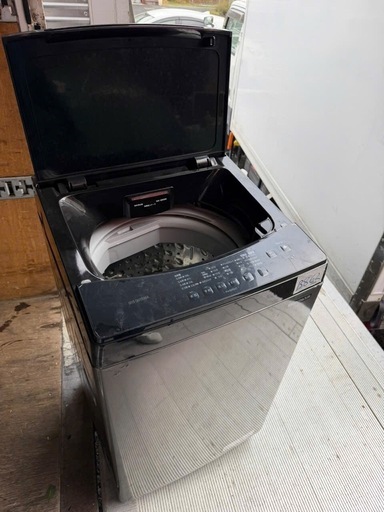 NO B862?福岡市内配送設置無料✨?アイリスオーヤマ 洗濯機 6kg 新生活 一人暮らし ブラック ガラストップ 縦型 IAW-T