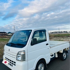 ❇️スズキ　キャリイトラック♻️EBD-DA16T♻️ AT［オートマ]年式 2016年♻️エアコン♻️パワステ♻️乗って帰る可能ですの画像