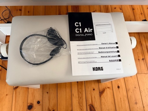 KORG コルグ 電子ピアノ 88鍵盤 C1 Air WH ホワイト 高低自在イスセット
