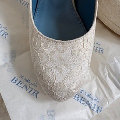 ベニル　ウエディングシューズ　ブライダルシューズの画像