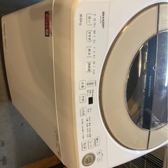 【中古】大阪引取限定　SHARP 縦型洗濯機 ES-GV9E-N 9.0kg【KSC1F041】の画像