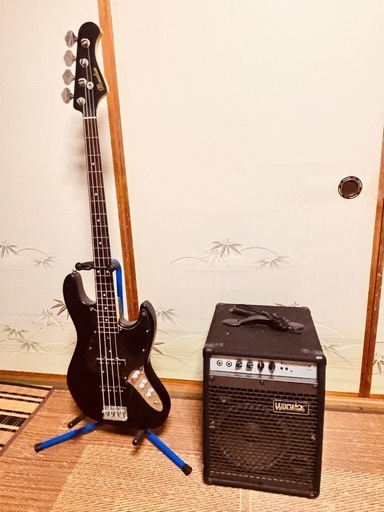 キャンセルにて再出品　3点セット　バッカスベース　GLOBAL SERIES  WL-003   アンプセット