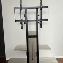 【3/23までに引取希望】テレビスタンド　32〜65インチ対応　ロータイプの画像