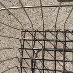 自転車カゴの画像