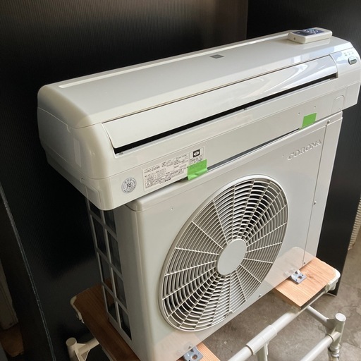 取付込、保証付、コロナ2023年2.2KW6畳冷房専用