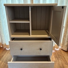 ニトリ　ホワイトチェスト　 の画像