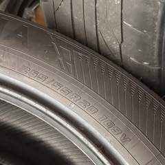 ランクル　L X 20インチ新品タイヤの画像