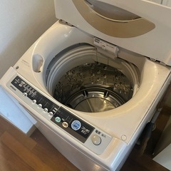 日立の洗濯機差し上げますの画像