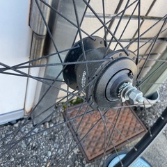 自転車　27インチ　ママチャリ　ホイールの画像