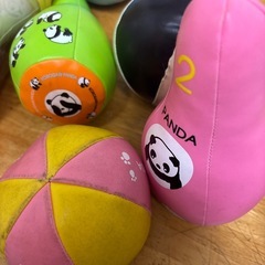 パンダのボーリングの画像